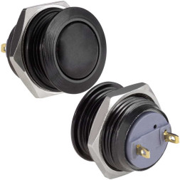 Кнопка антивандальная GQ16B-10/J/B/B/N off-(on)
