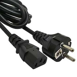 Сетевой шнур SCZ Прям-прям. 1.8м. 3х0.75