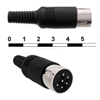 Штекер 7-0251 6p