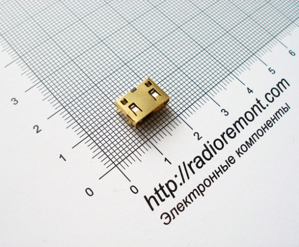 Гнездо MiniHDMI 19pin №1