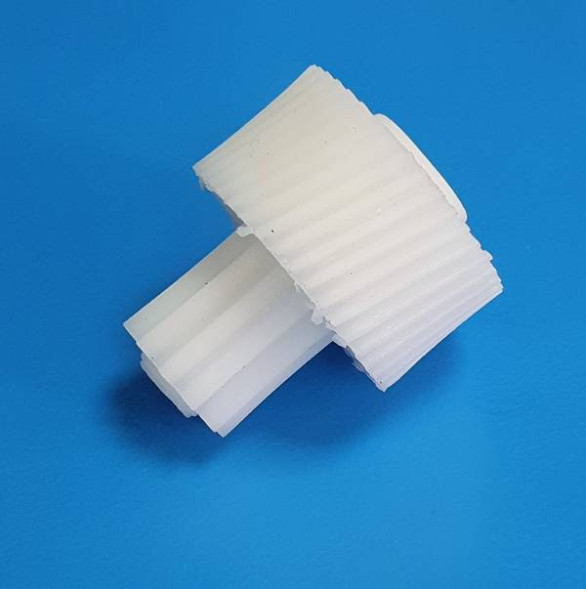 Шестерня мясорубки Moulinex малая белая, (D33/17mm, z11/41- зуб), зам. MGR006UN, MS-4775719, MS007, TF005, z25.024-ML