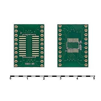 Плата SOIC20 и SSOP20
