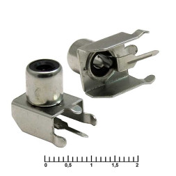 Разъем RCA RCA-107 гн на плату (RS-101)