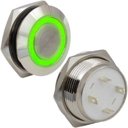 Кнопка антивандальная GQ19TF-10E/G/N off-(on)