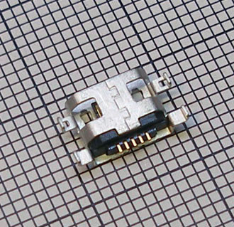 Гнездо MicroUSB 5pin №19