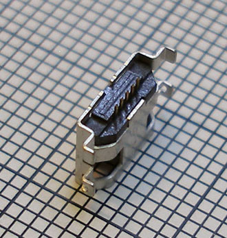 Гнездо MicroUSB 5pin №19