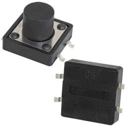 Кнопка тактовая KAN1243 0901B 12x12x9mm SMD