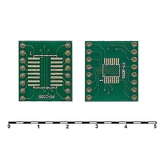 Плата SOIC16 и SSOP16