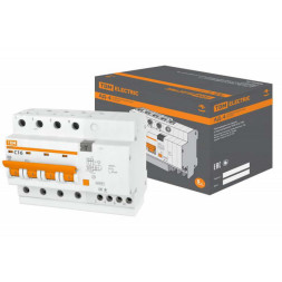 Автоматический выключатель АД-4 4Р C16 30мА 4.5кА тип АС