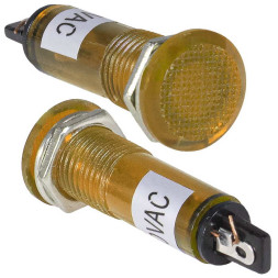 Лампа неоновая в корпусе N-806-Y 220V