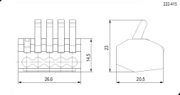 Клеммник (222-415)