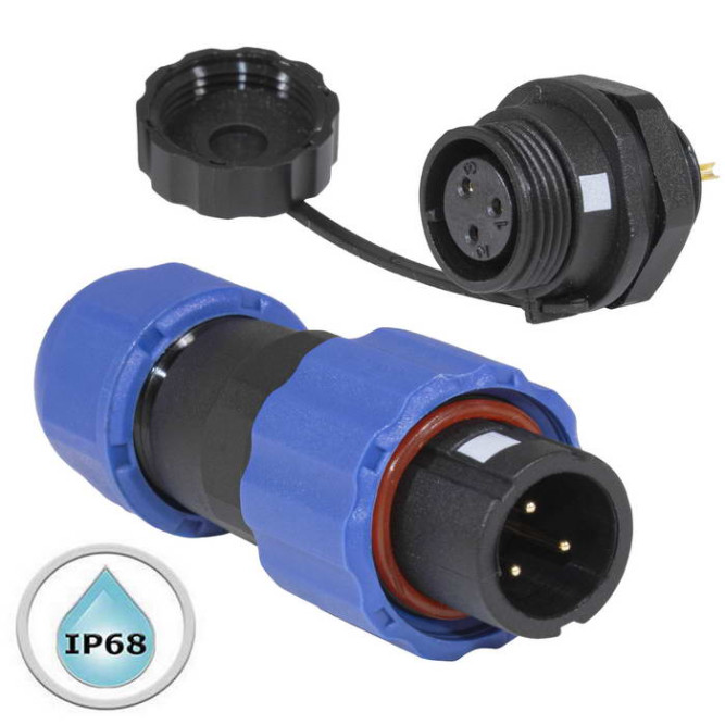 Разъем герметичный SZC13 3P-M-FB