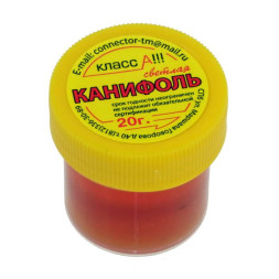 Флюс паяльный Флюс Канифоль в баночке 20г