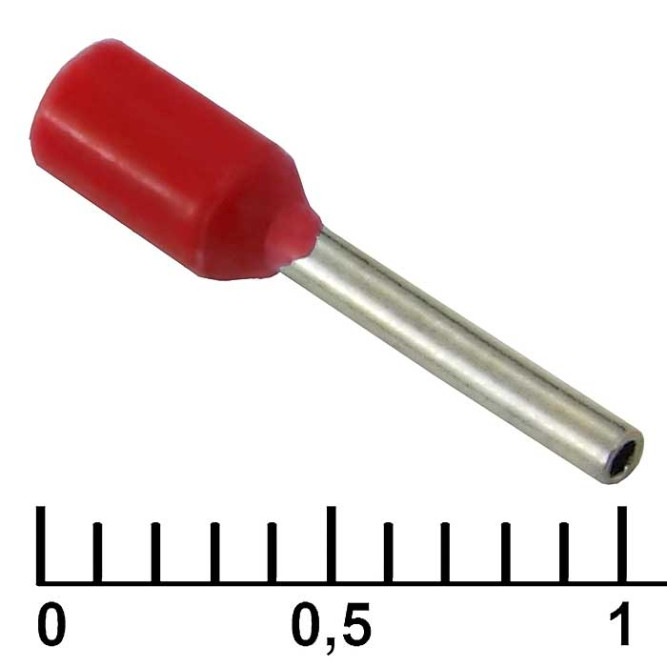 Кабельный наконечник DN00308 red (0.8x8mm)