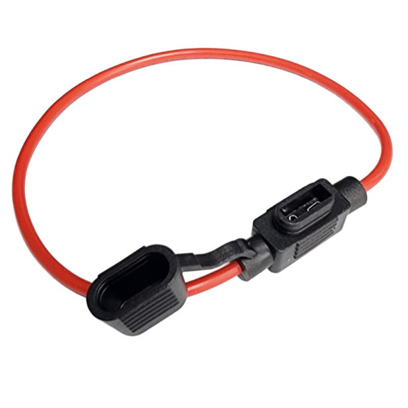 Автомобильный держатель флажкового предохранителя MINI, провод 18AWG