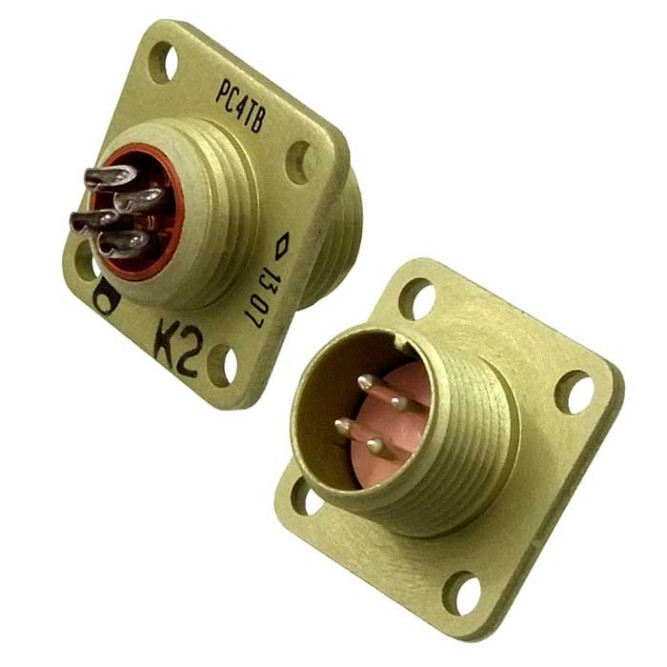 Разъем РС4ТВ вилка б/к