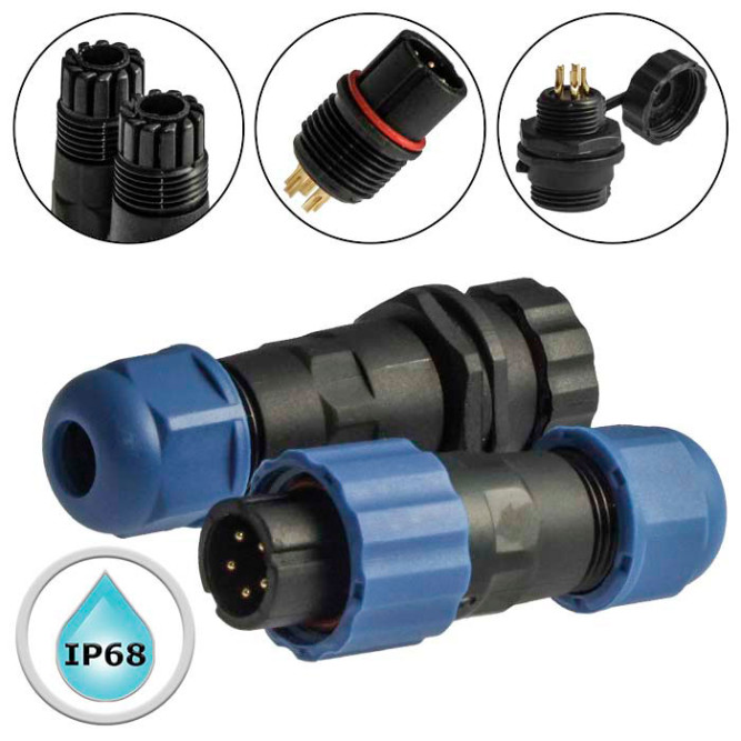 Разъем герметичный SZC13 5P-F-M