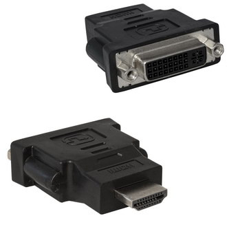 Переходник HDMI "шт" - DVI-D "гн", E16-45