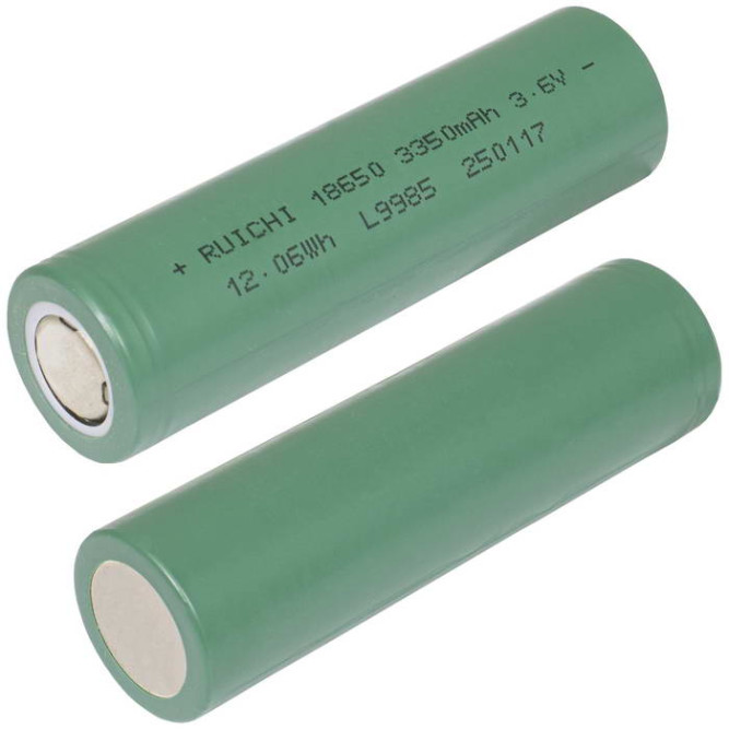 Аккумулятор 18650 3.7v 3350mah (18x65mm)
