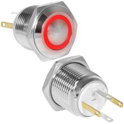 Кнопка антивандальная GQ16B-10E/JL/R/N off-(on)