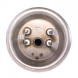 ТЭН RF 2500W(1500+1000), TW, нерж, Ø92, М6, клеммы под разъем, L300мм, трубка под термостат Ø10