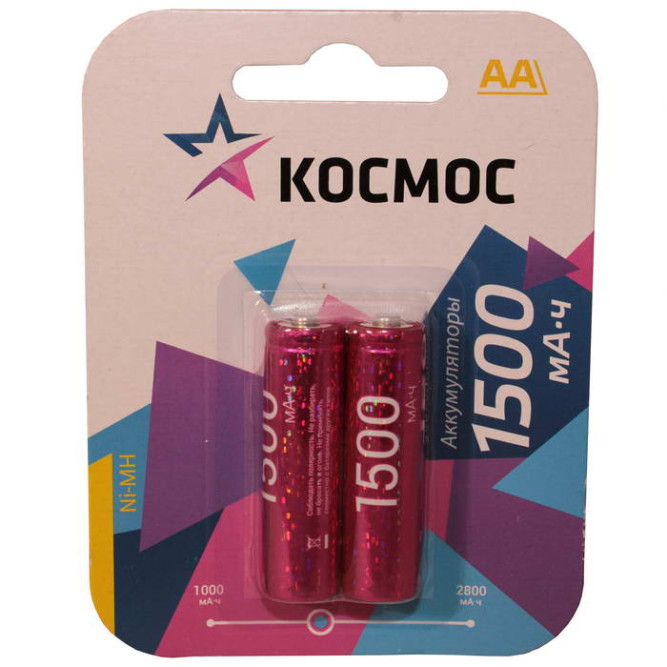 Аккумулятор Космос R6 NI-MH (1500mah)