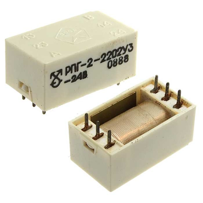 Реле РПГ2-2202     -24В