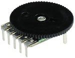 Резистор переменный R1001G B103 2x10K 16 * 2MM, K32-11