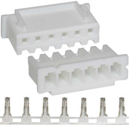 Разъем H-06 pitch 2.54mm + Terminals