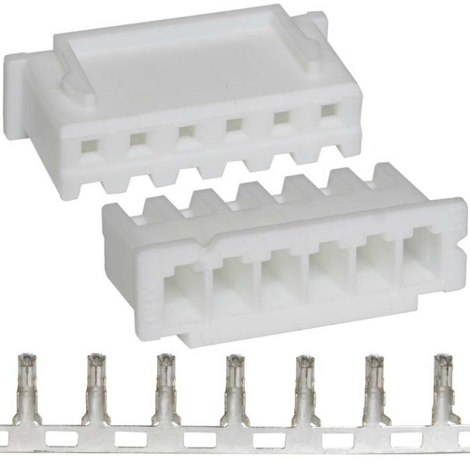 Разъем H-06 pitch 2.54mm + Terminals