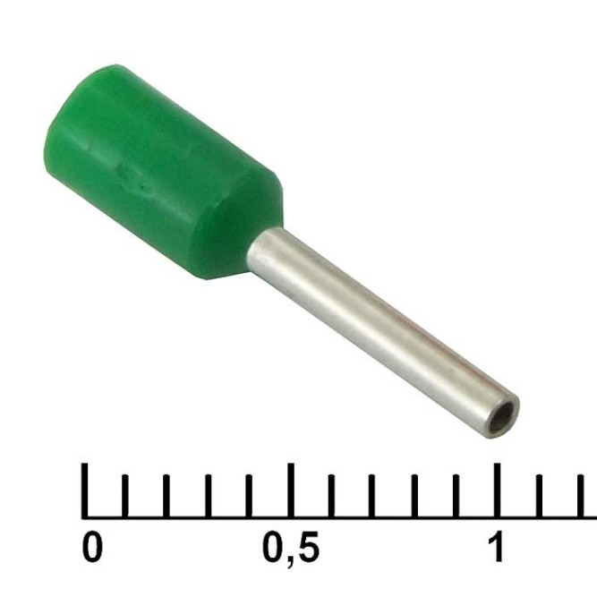 Кабельный наконечник DN00508 green (1x8mm)