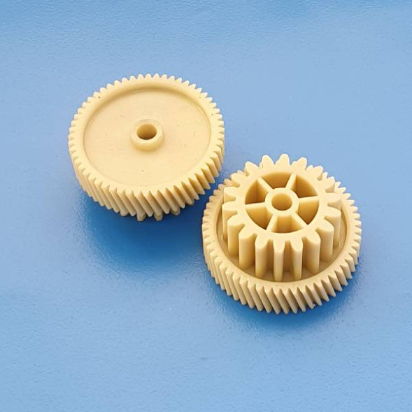 Шестерня D=47.3/35, H23/11, отв.- 6mm, зуб-56/18.(косой/прям), Vitek