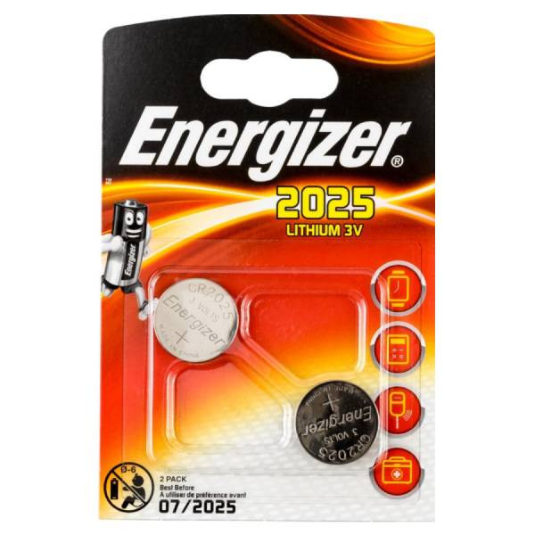 Батарейка CR2025 3V Energizer, 2025-4
