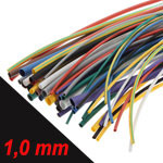 Термоусадка. 1.0 мм/черная/1 метр