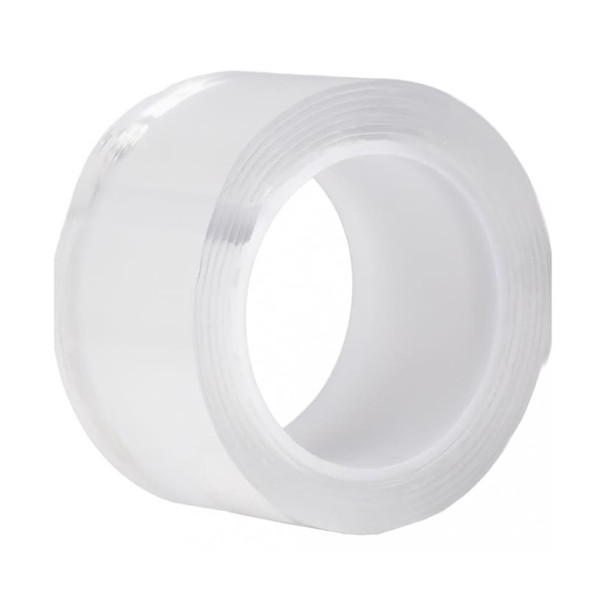 Скотч двусторонний многоразовый 30 мм 3 метра нано SmartBuy