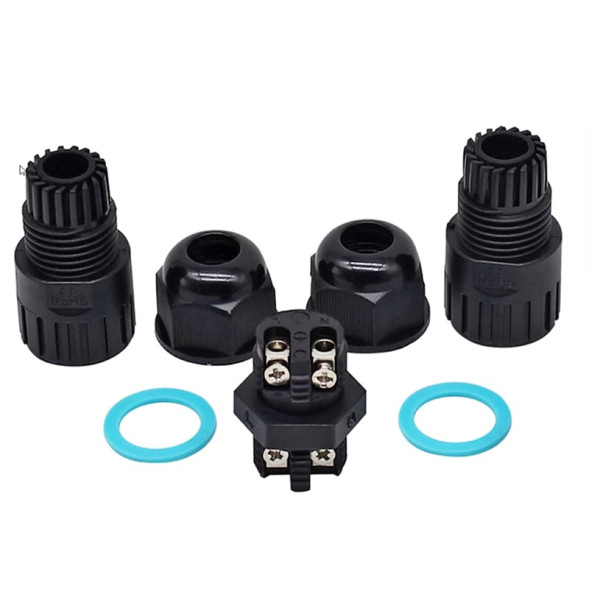 Разъем гермитичный M16-2P IP68