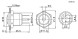 Кнопка GQ16B-10D/JL/R/N off-(on)