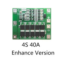 BMS контроллер 40А для 4-х Li-Ion 18650 Enhance Version, E19-26