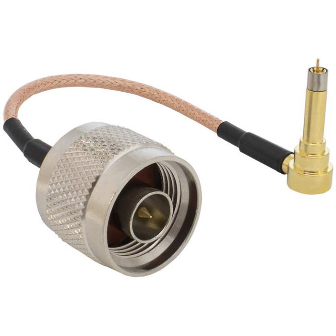 Разъем N-P/C2-P RG316 10cm