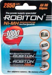 Аккумулятор R06 2850 mAh Robiton Ni-MH, BB-7