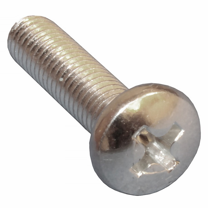 Крепеж Винт DIN7985 М4х30 полукр. головка