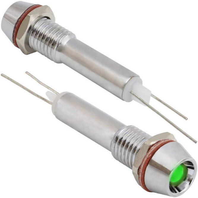 Светодиод в корусе L-614-G 3v (6mm)