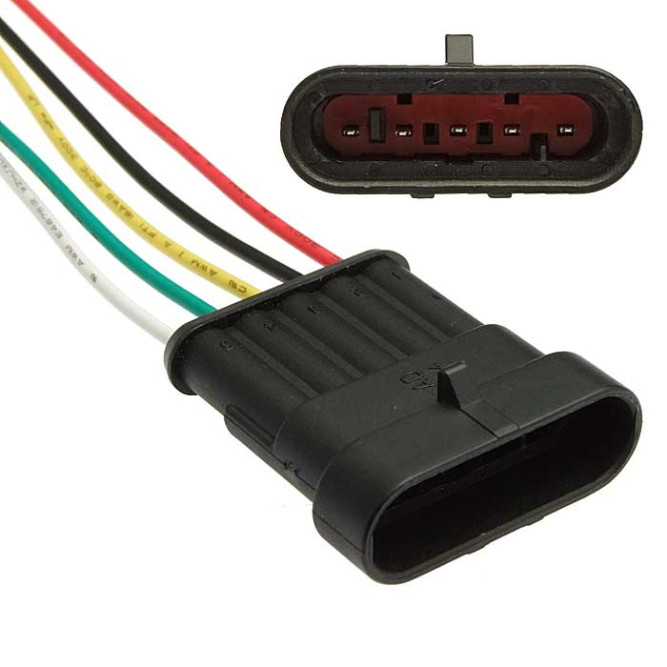 Разъем DJ7051-1..5-11 (18AWG 200mm)