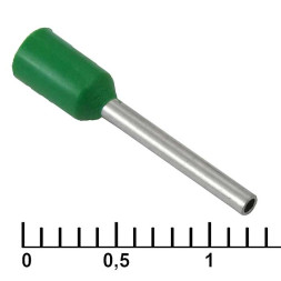 Кабельный наконечник DN00510 green (1x10mm)