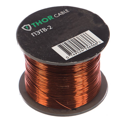 Провод ПЭТВ-2 d=0.5мм 115м, катушка 200 гр.