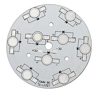 Радиатор 9x1W 1 color d78