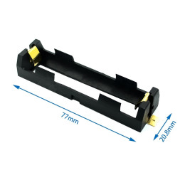 Отсек для Li-ion 1X18650 SMD монтаж