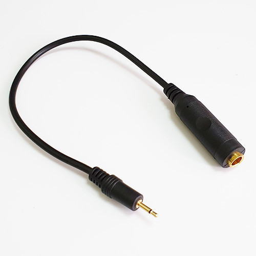 Кабель 2.5мм &quot;шт&quot; моно - 6.35мм &quot;гн&quot; моно, 0.3 метра