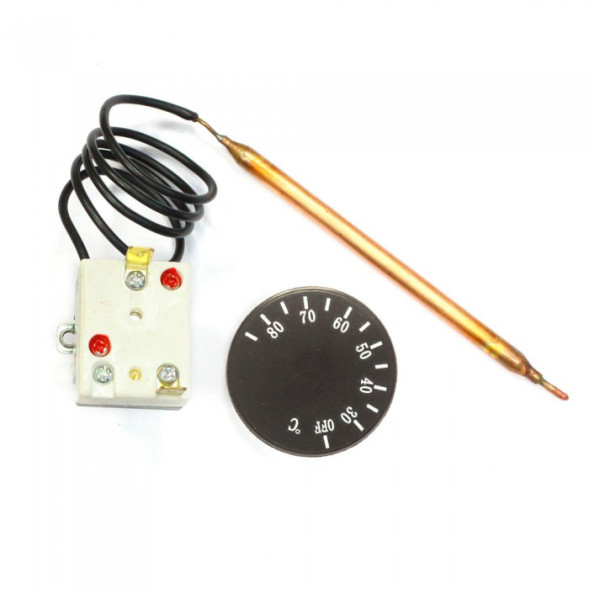 Термостат для электрических котлов 30-85°C с ручкой