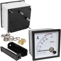 Щитовой прибор Амперметр 100/5А 50гц (72х72)